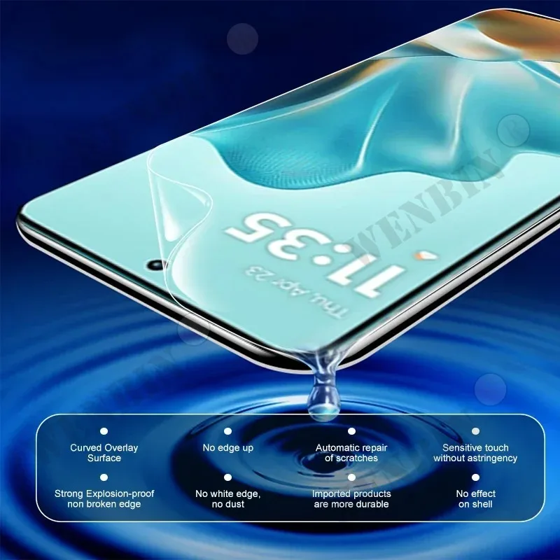 5 قطعة فيلم هيدروجيل ل ممن لهم البحث X9 X8 X7 X6 برو رينو 14 13 FS غطاء كامل واقي للشاشة ل ممن لهم