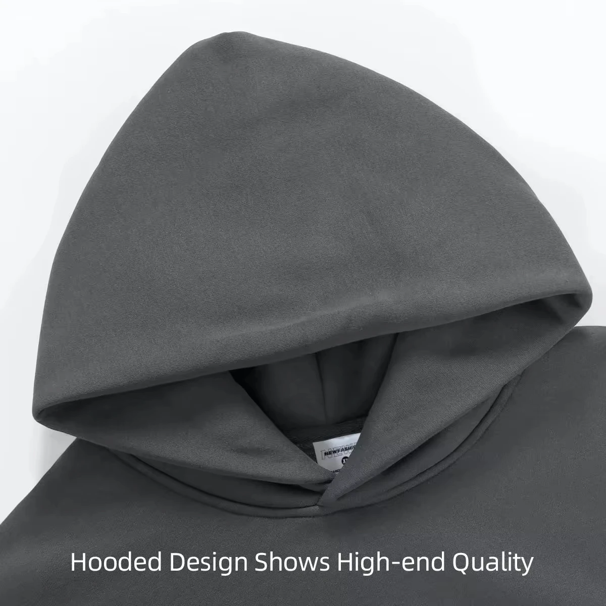 16.9oz 480gsm Heavy Weight Cotton Plus Velvet Hooded Sweater Men Thickened Tight Polar Fleece Pullover Hoodie Women Sweatshirt