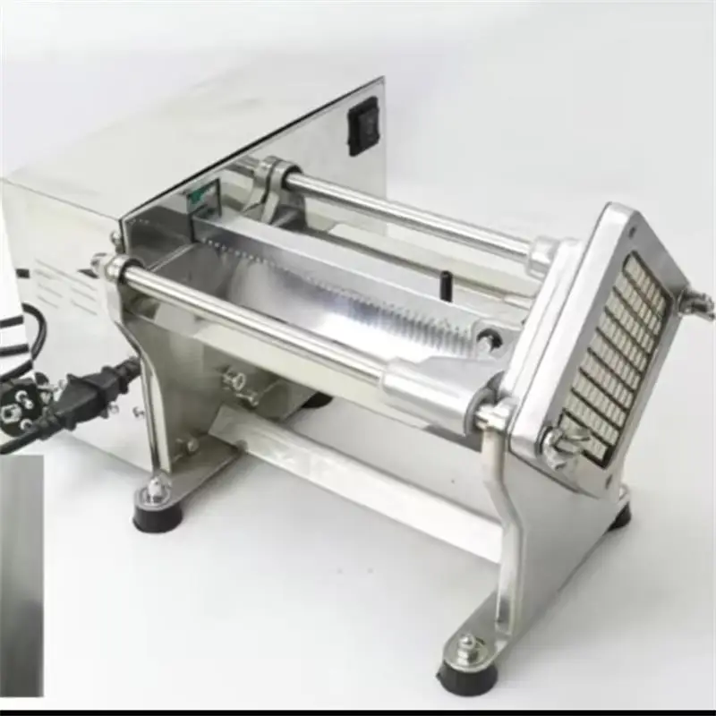 Desktop Electric Stainless Steel French Fries Machine Potato Strip Machine