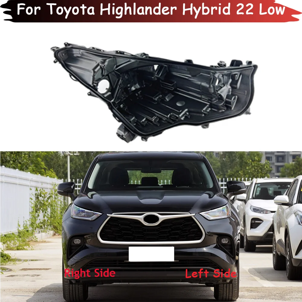 

Налобный фонарь для Toyota Highlander Hybrid 2022, налобный фонарь для низкого освещения, налобный фонарь для заднего освещения автомобиля, налобный фонарь