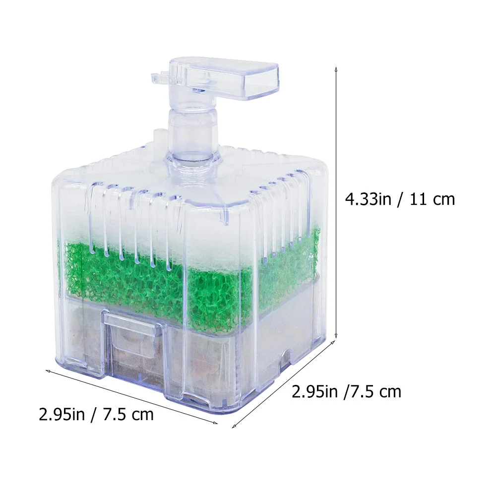 Filter Plastic Multilayer Fish Tank Corner Engine Oil Ceramic Sponge Accessories Aquarium