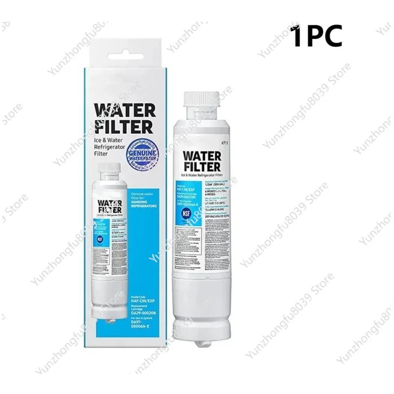 1 шт. 300GAL 1.9LPM 30-125PSI Фильтрующий элемент для холодильника (для ледяной воды), водяной фильтр для использования в системе DA97-08006A-E HAF-CIN/EXP