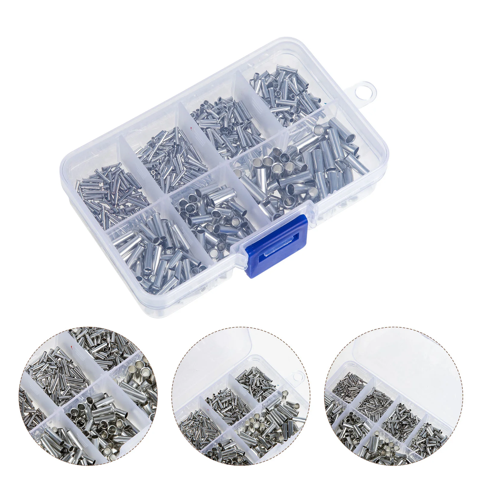 600 Pcs Wire End Sleeve Wiring Crimp Terminals Electric Cable Ferrules Crimping Kit Ends Tubes