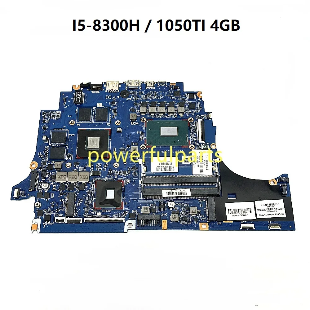 

For HP Omen 15-DC 15t-DC Motherboard DAG3DBMB8D0 L24337-601 I5-8300H CPU 1050TI 4GB GPU Working Good