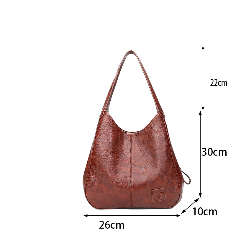 Yogodlns Vintage Frauen Handtasche Designer Luxus Handtaschen Frauen Schulter Tote Weibliche Top-griff Taschen Mode Marke – Detail 32