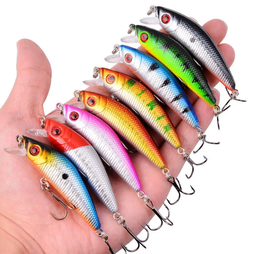 3/5/8 sztuk Minnow zestaw przynęt wędkarskich zestaw Wobbler Crankbait Isca sztuczna twarda przynęta karp Mini przynęty Pesca Tackle