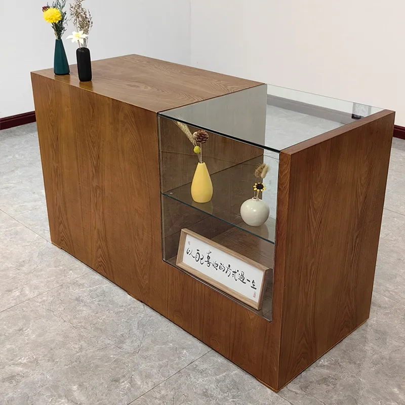 K Clothing store cashier Nakajima display table, locker, paint decoration ornament booth