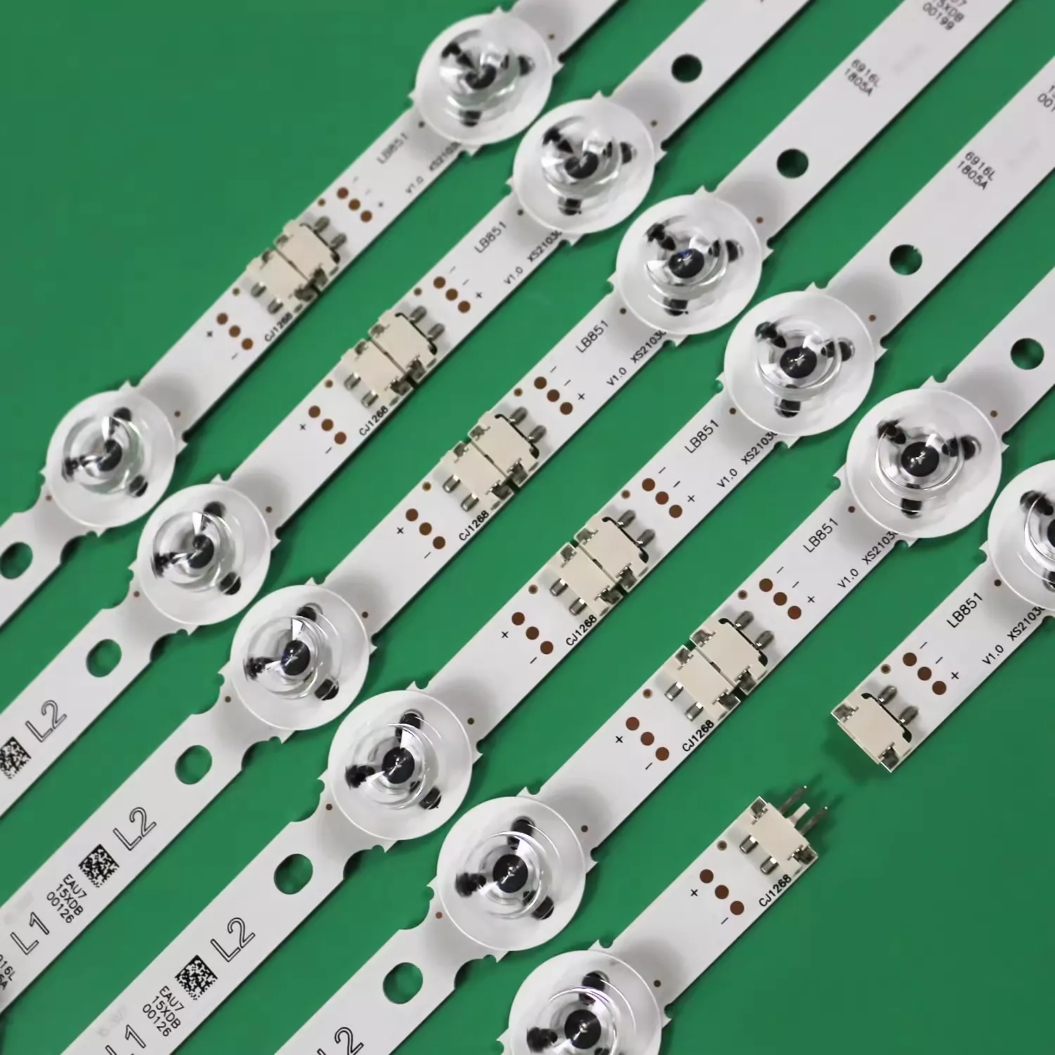 

LED Strip For 55"V14 Slim 6916L-1803A 6916L-1804A 6916L-1805A 6916L-1806A 55lb670v 55LB671V 55LB672V 55LB632V 55lb675v 55LB677V