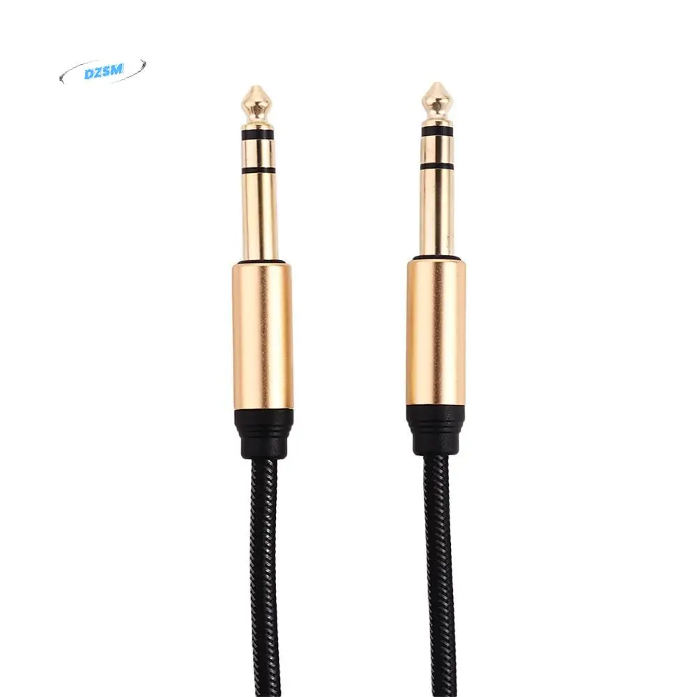 

Speaker Wire 6.35mm Jack Speaker Cable TRS Balanced 6.35mm to 6.35mm Cable Instrument Guitar Cable Stereo Audio Cable Aux Cable