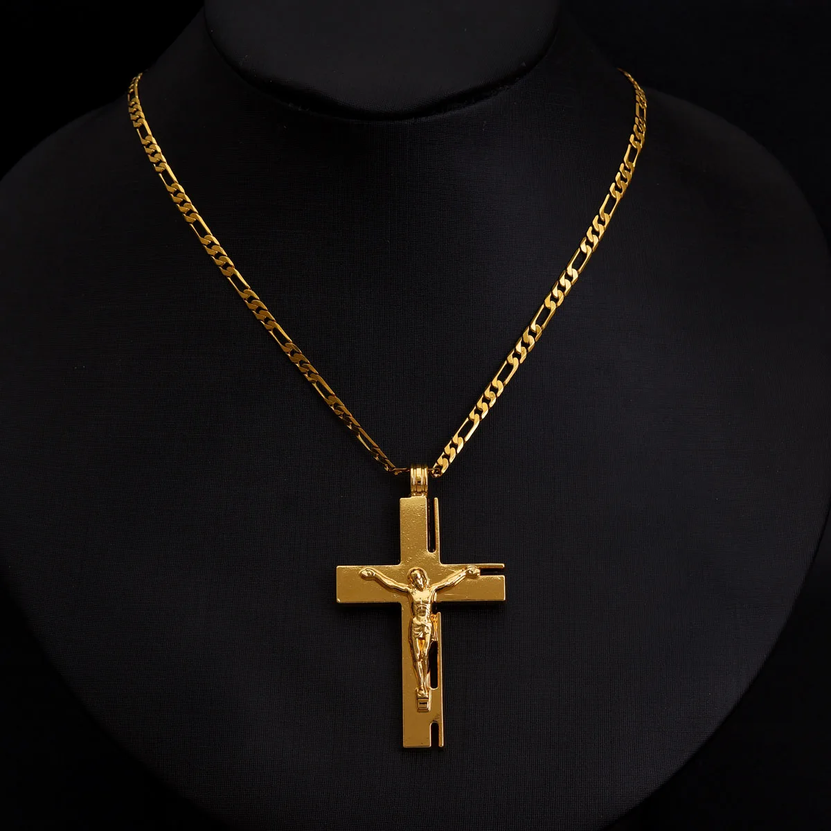 Classic Multiple Style Cross Golden Plated Pendants Necklaces Africa Habesha Ethiopian Eritrea Woman Man Wedding Gifts #122