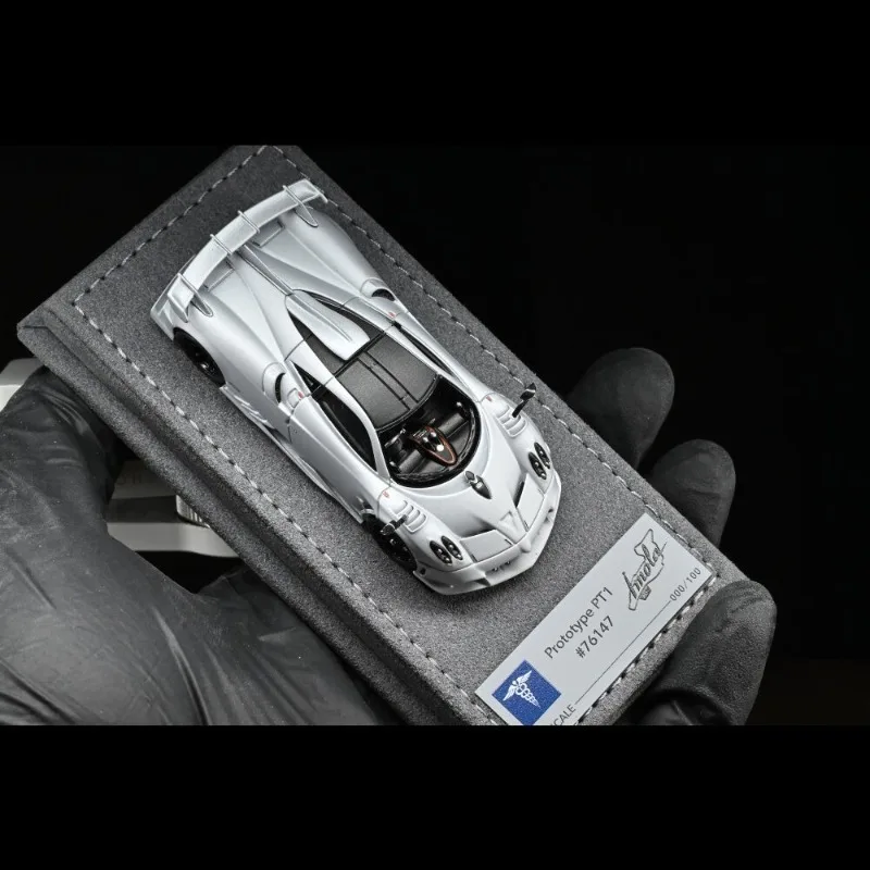 HC 1:64 HERMES Collection Pagani Imola resin car model static simulation ornament, adult collectibles, holiday gifts.