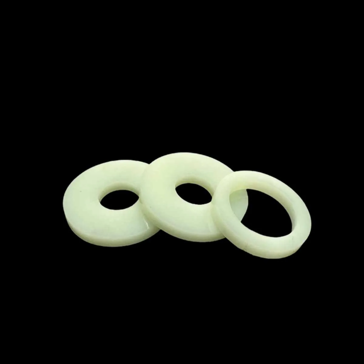 White High Hardness Polyurethane 90A Gasket, High-Strength Adhesive Gasket, High Wear Resistant Beef Tendon PU Board Processing