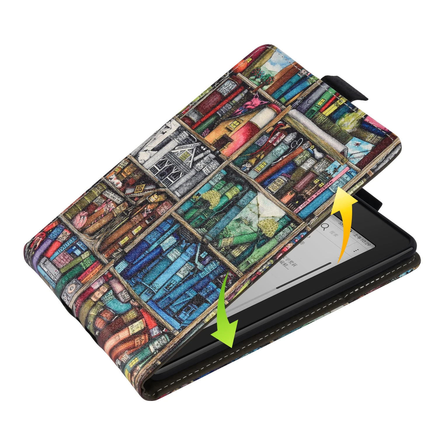Premium PU Leather Smart Case for Kindle 11th with Hand Strap Stand Magnetic Cover for Paperwhite 12/10th with Card Slot image 5