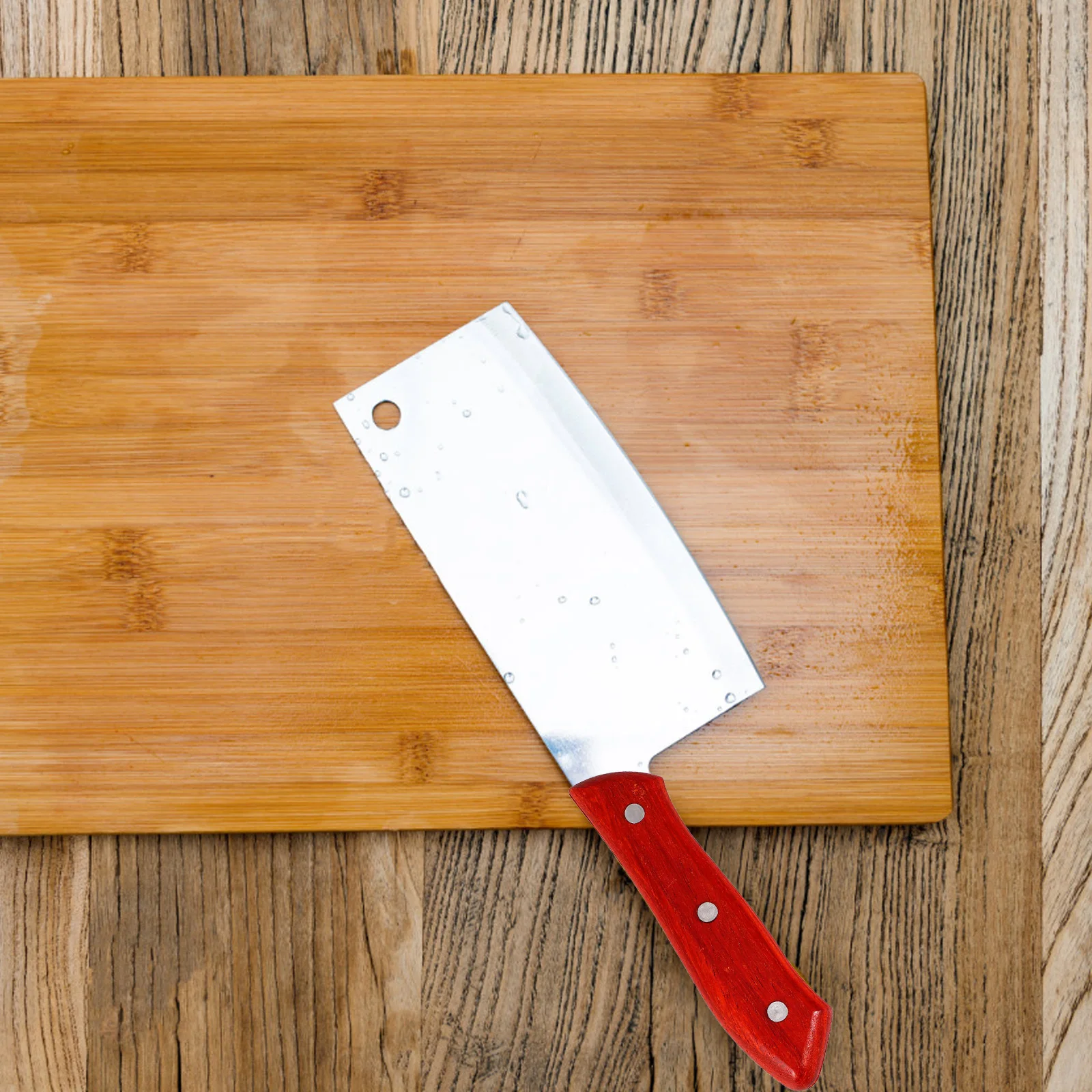 

1Set Universal Wooden Knife Handle Replacement Part for Kitchen Knife DIY Repair Sturdy Chef Cutting Tools Kitchen Accessories