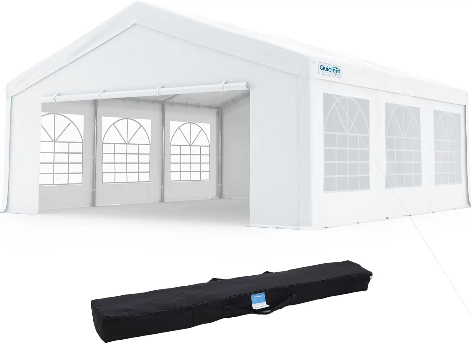 

16x20 Heavy Duty Party Tent Outdoor Canopy Tent for Parties, Wedding Event Shelter with Storage Bags