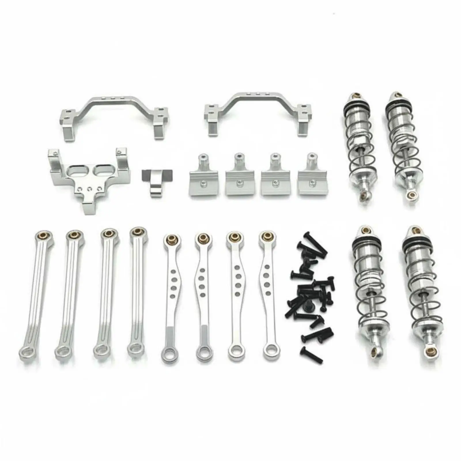 Hobby Grade RC Car Accessories Metal Damper System Kit for Mini Crawler Pickup Truck
