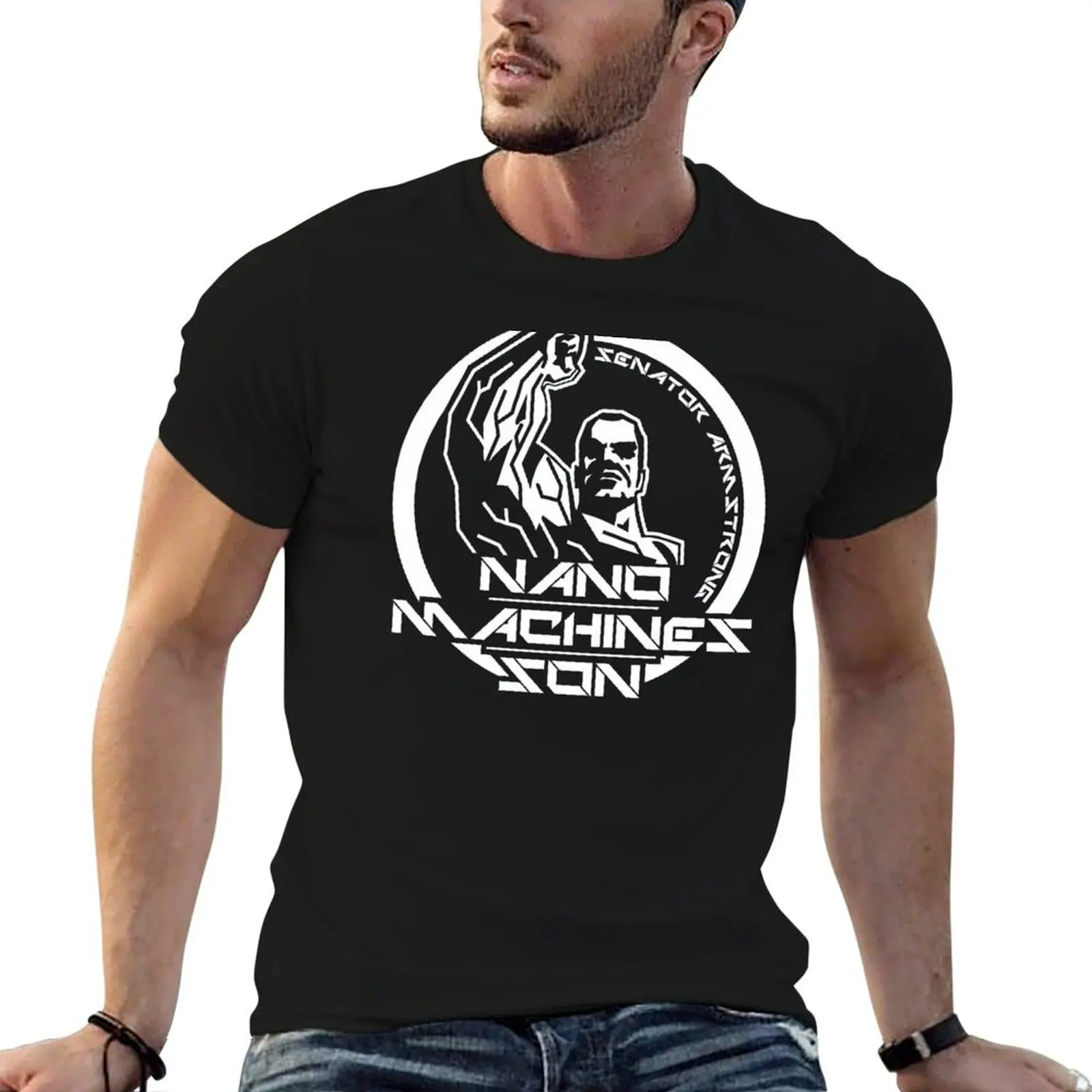 Senator Armstrong - Nanomachines Son T-Shirt respirant à manches courtes pour l'entraînement