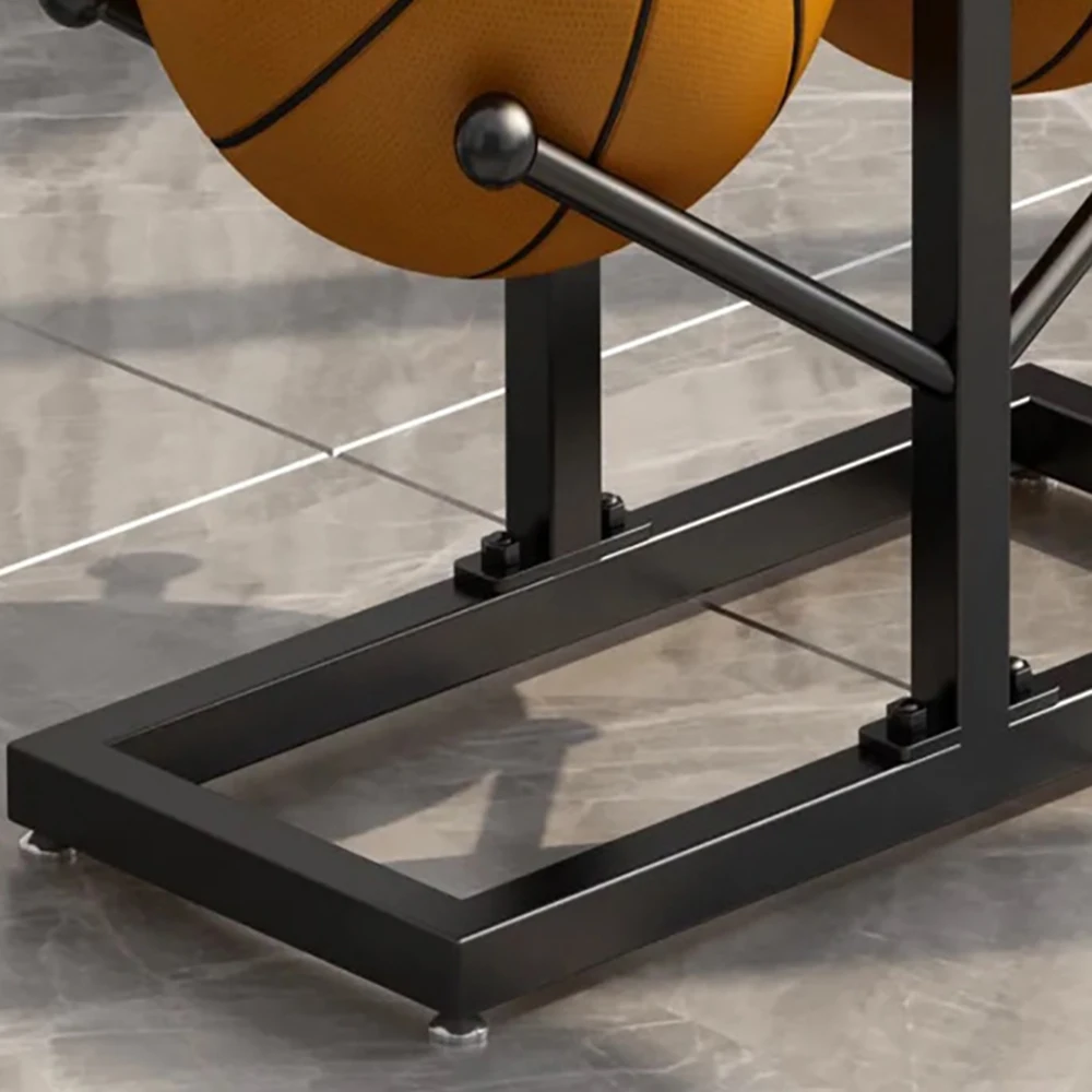 บาสเกตบอลในร่มชั้นเก็บบาสเกตบอลOrganizer Ballฟุตบอลเด็กตะกร้าเก็บวางRackวอลเลย์บอลStand Holder
