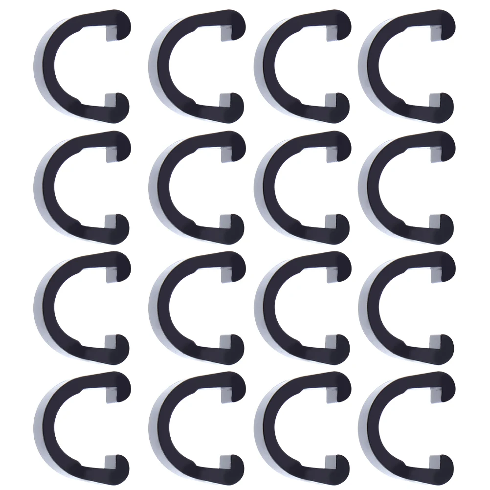 

100pcs Bicycle Cable Holder C Shaped Buckle Durable Plastic For Road Bike Wiring Management Tube Ferrules Brake Cable