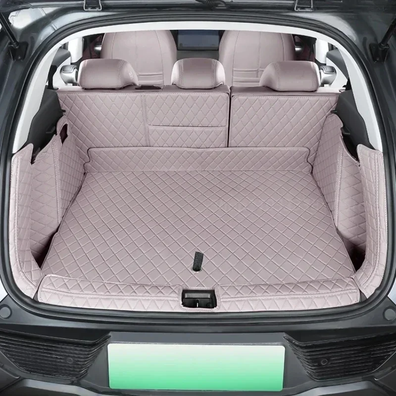 For BYD Atto3 AutoTrunk Mats Fully Surrounded Waterproof Non-Slip Liner Custom Floor Pad Car Interior Refit Parts Accessories