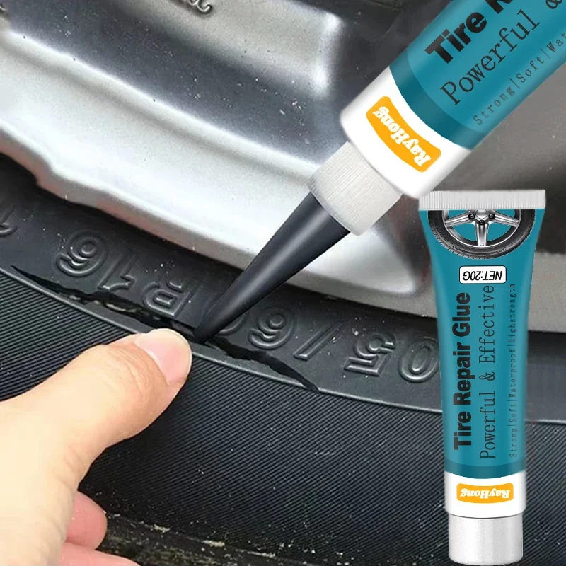 Car tire repair, tire crack repair agent, tire adhesive, quick repair