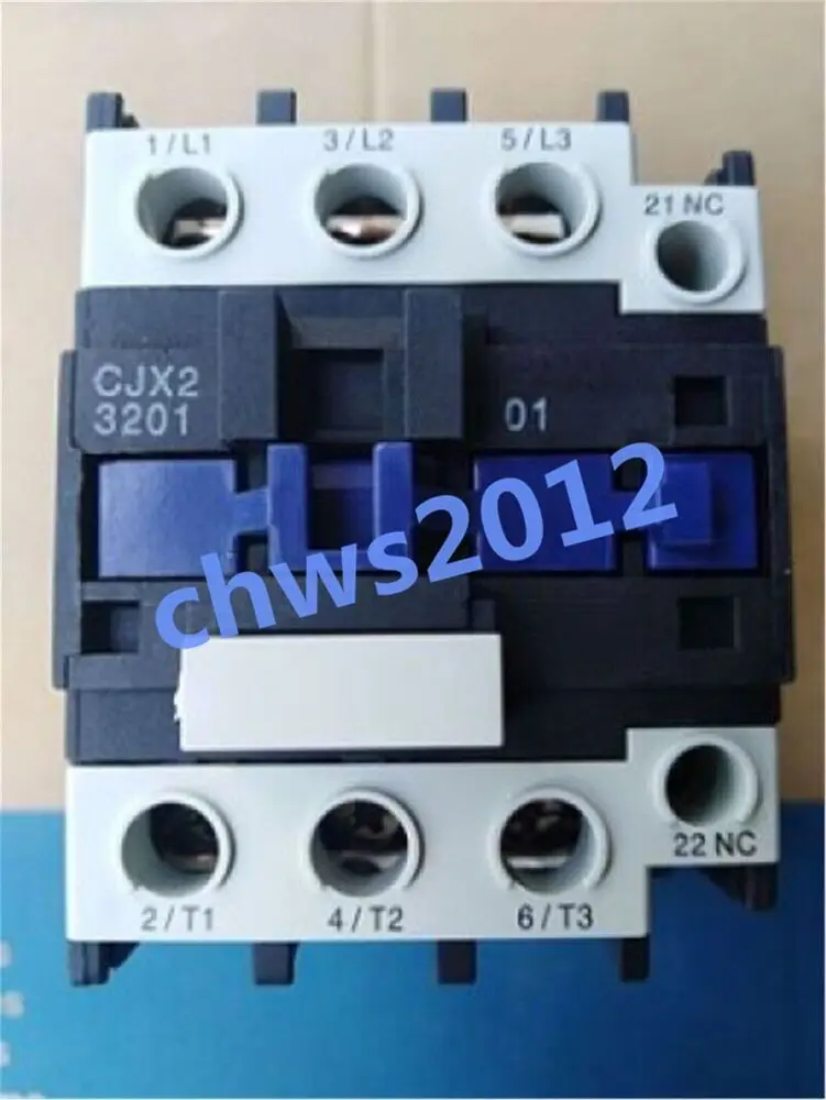 1 Pcs New CJX2-3201 110V Coil 3 Pole Phase 1Nc Switch Ac Contactor