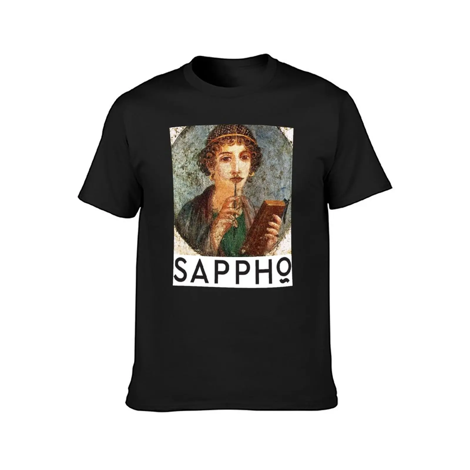 SAPPHO T-Shirt tees cute tops men t shirt