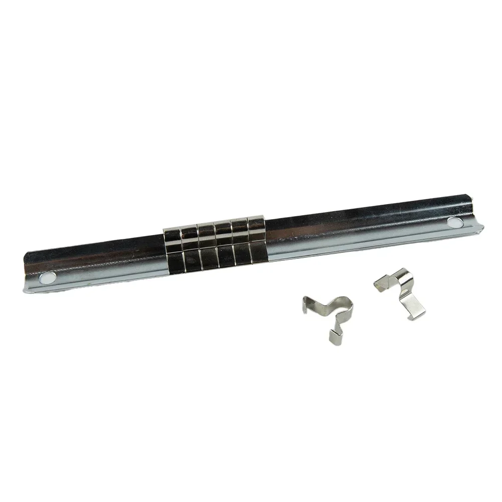 Socket Storage Rack Holder 1/4‘’ 3/8‘’ 1/2‘’ With 8 Clips On Rail Tool Organizer Storage Power Tool Accessories