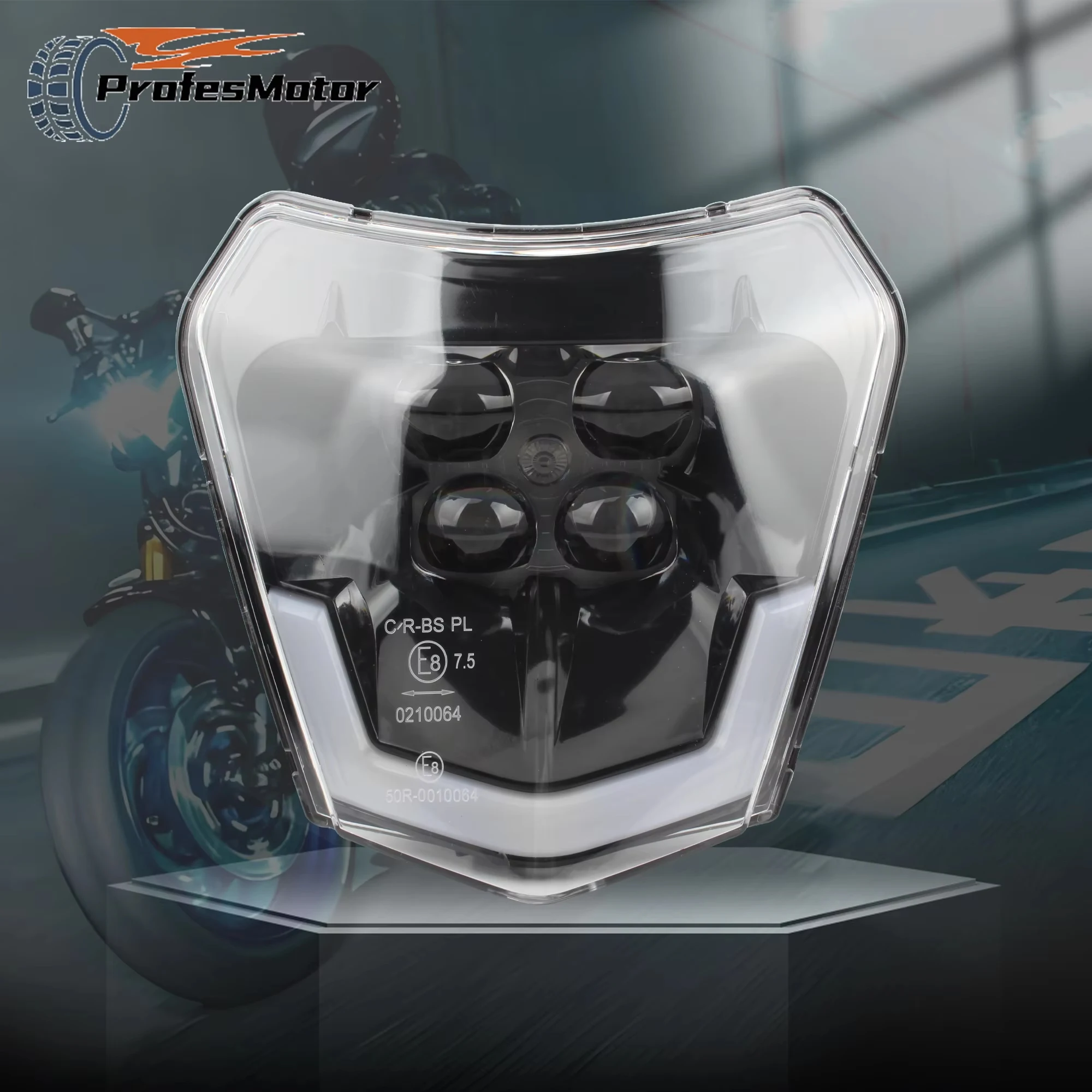 

Motorcycle LED Headlight for KTM EXC XC SX MX XC 125 250 300 450 Enduro Motocross Off Road Racing Headlamp Fairing Accessories