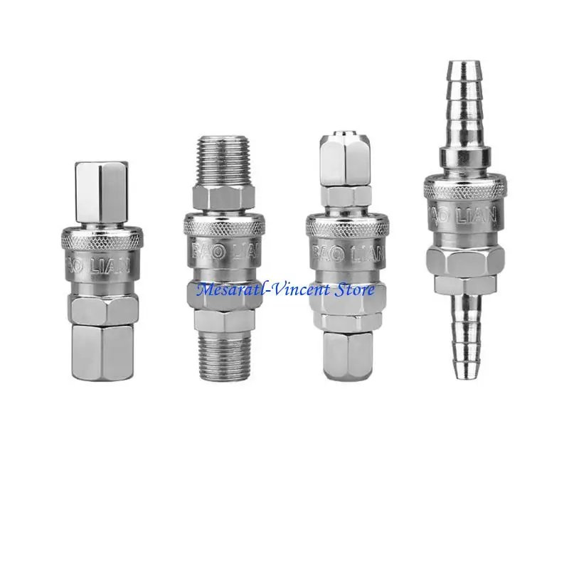 A70F Air Tool Fitting Featuring Internal And External Option For Easy Air Tool Connection And Reinforced Meal Durability