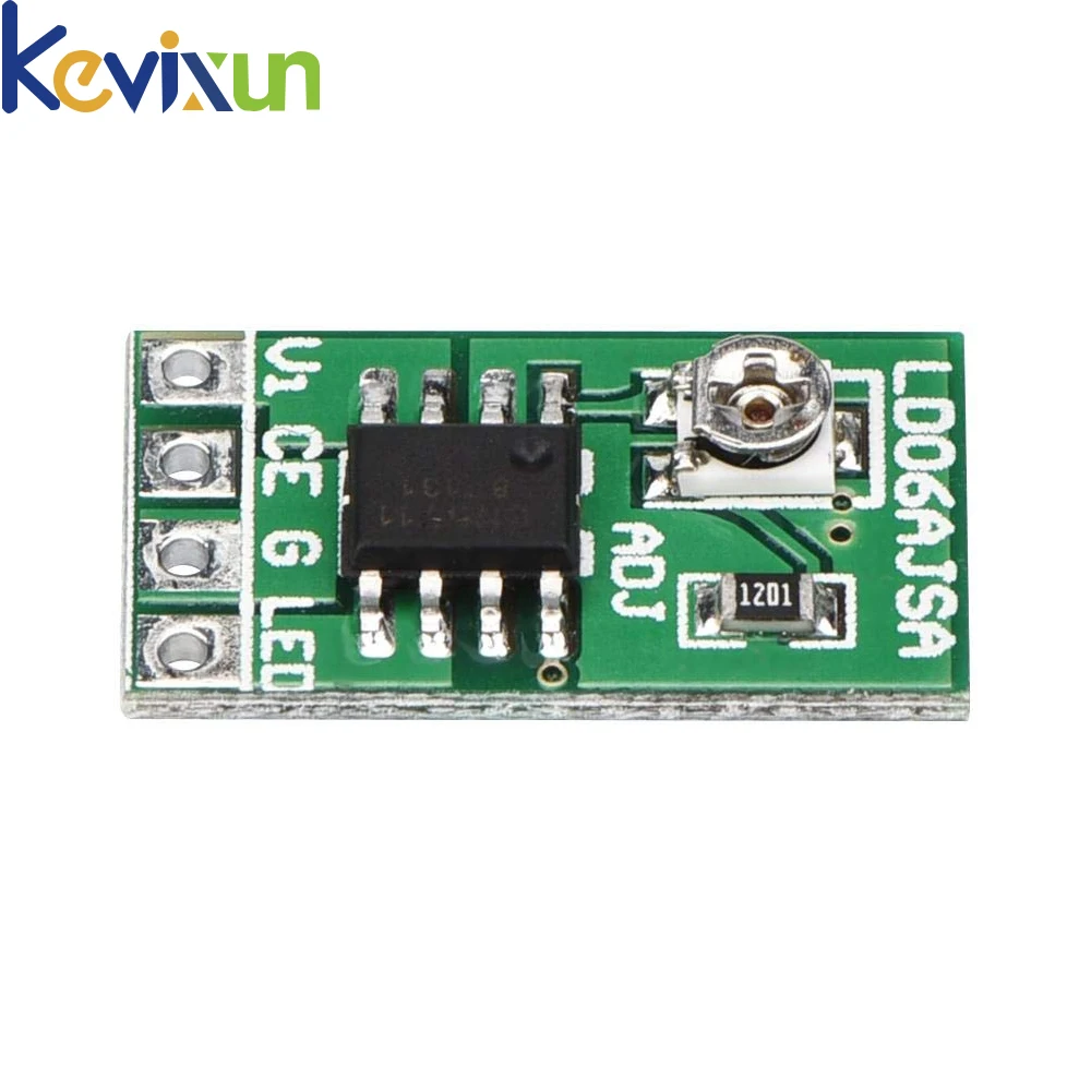 10pcs 30-1500MA Adjustable Constant Current LED Driver DC 3.3V 3.7V 4.2V 5V PWM Control Board Buck Power module