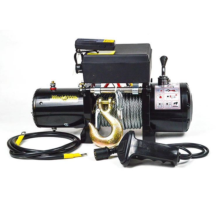 

wendy 2000 3000 3500 4000LBS DC 12V/24V high speed mini electric hoist winch for sale