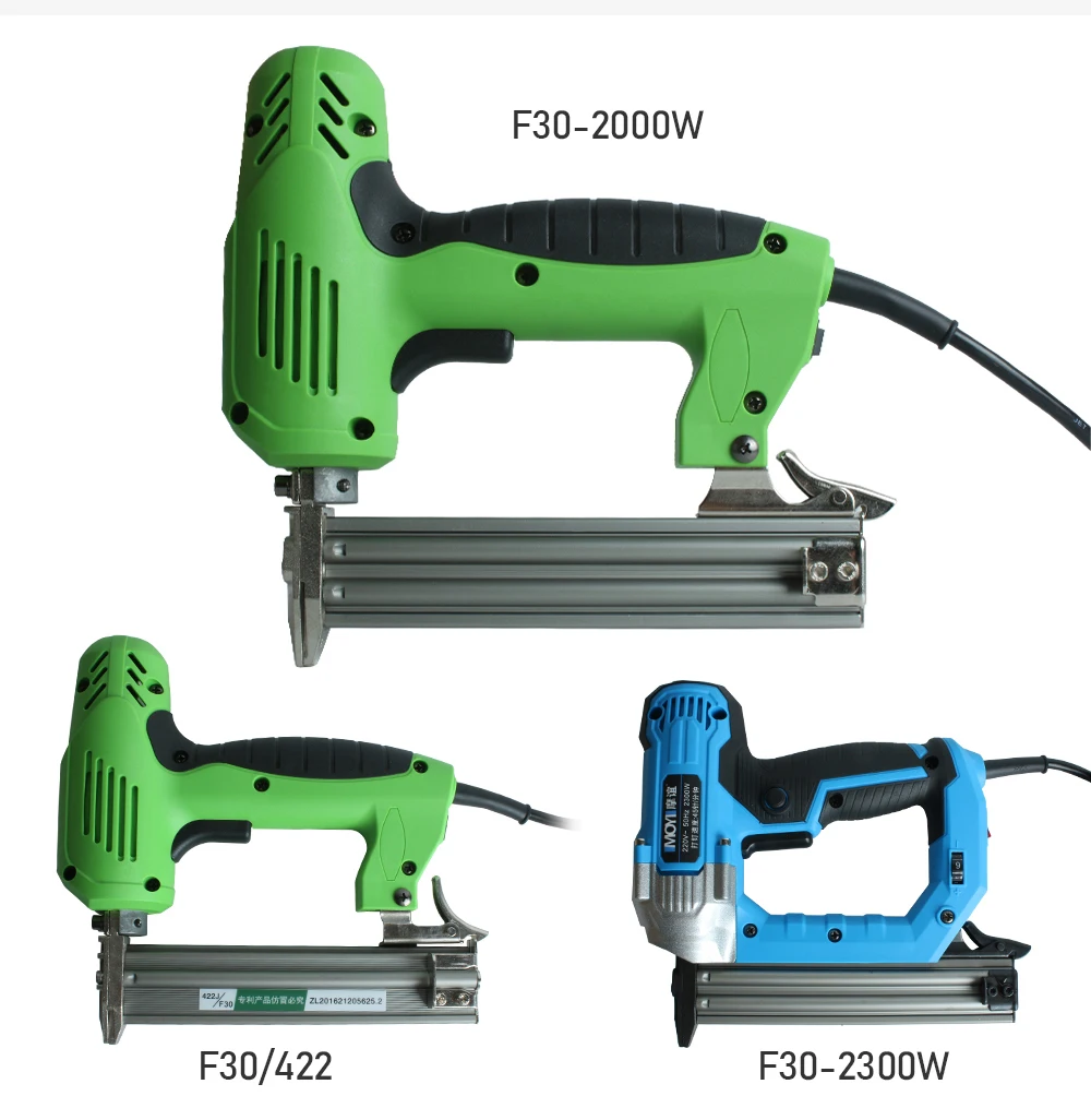 Electric Nail Gun Woodworking Nail Gun Air Nail Gun F30/F25/F20/F15 Straight Nai