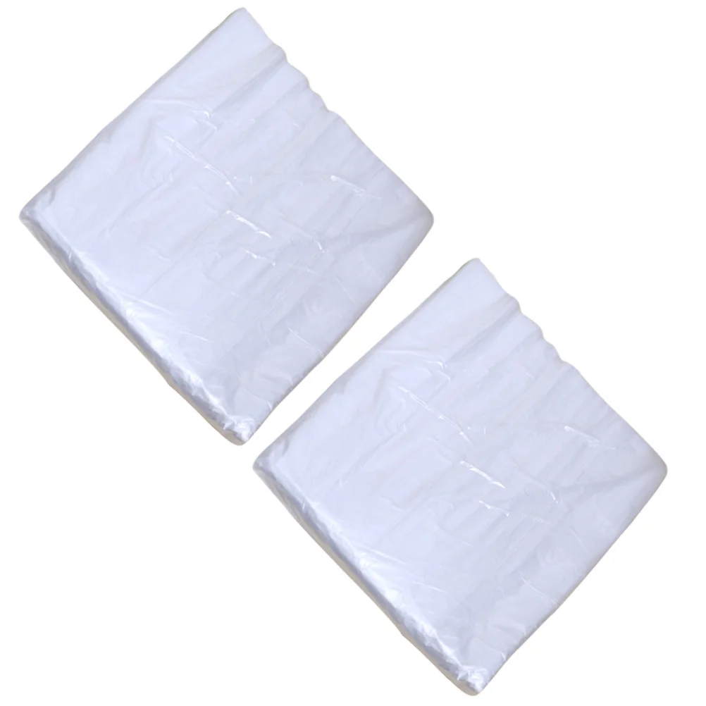 

2Packs Disposable Footcare Bags Thickened Plastic Foot Bath Pouches One-Time Pedicure Supplies Home Salon 55x65cm