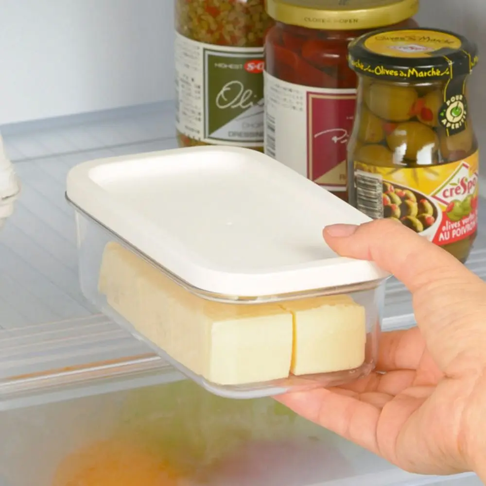 New Stainless Steel Butter Slicer Cutter Butter Slicer Container with Lid Butter Box for Fridge Easy Cutting Two Sticks Butter