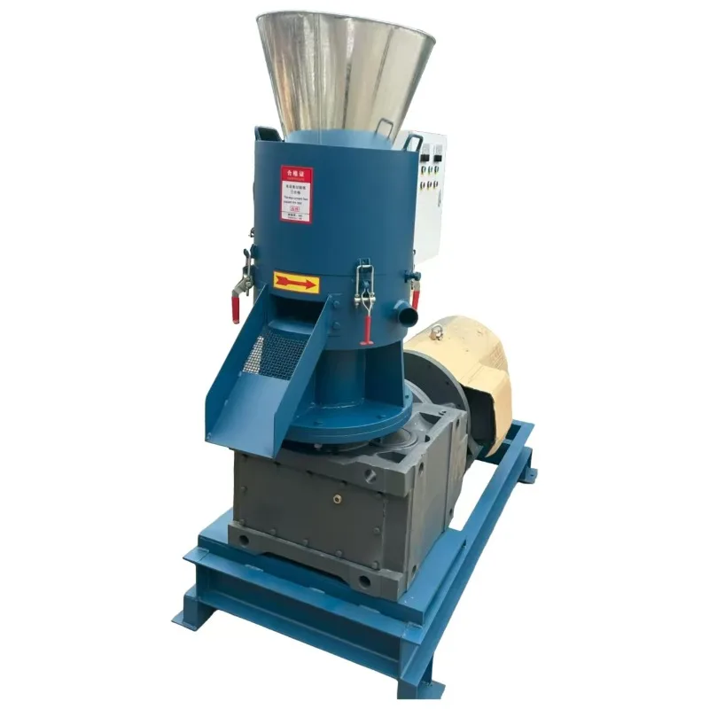 Small Medium-sized Wood Pellet Machine Engine For Home Workshop Biomass Pelleting Easy Install Low Power Consumpt