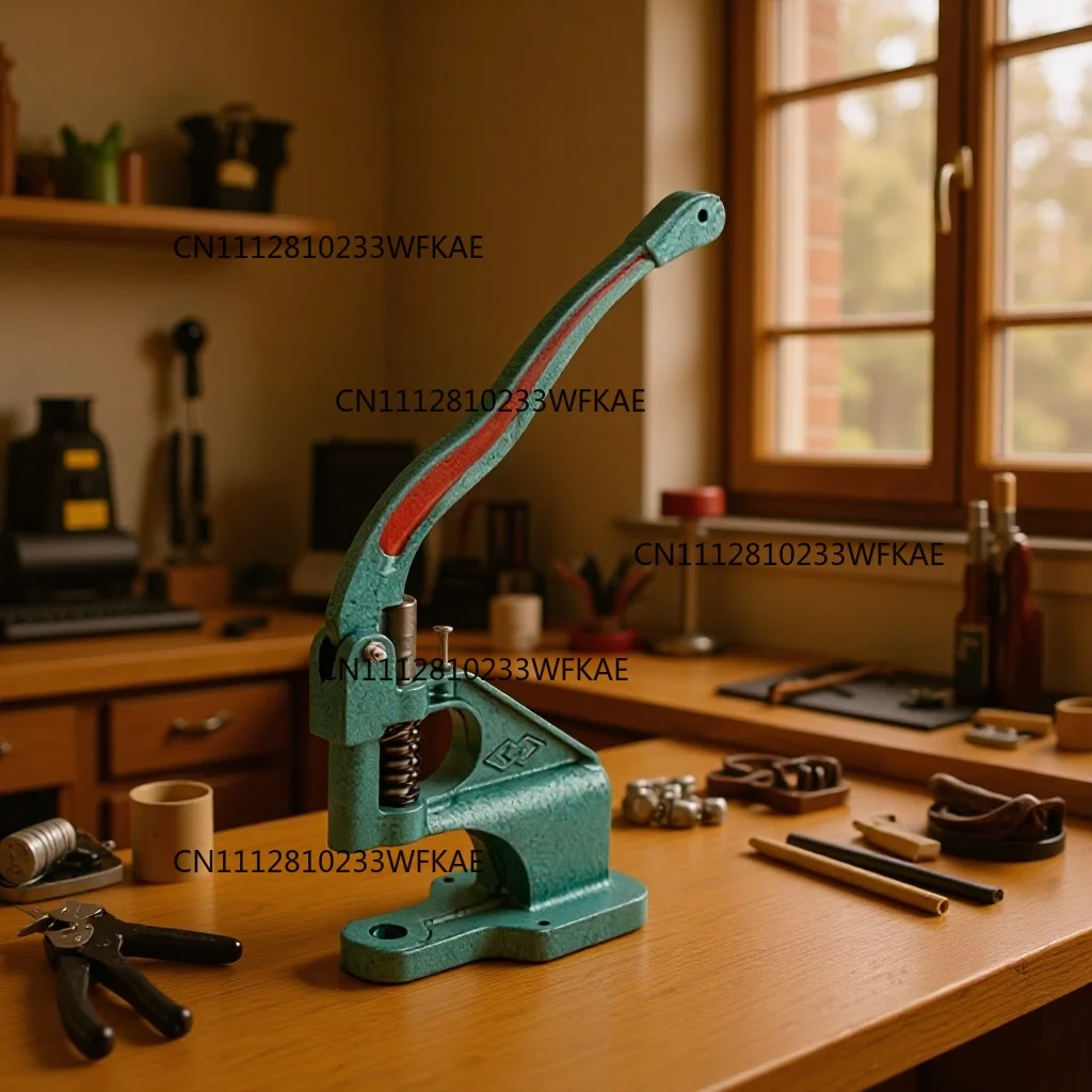 Hand Press Desktop Manual Button Press  Four-in-one Button Rivet Cap Knock Button Tool Press