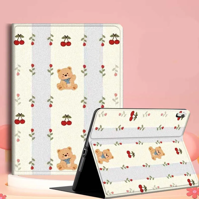 

Cherry Pattern Creative Design For iPad mini Air 1 2 3 4 5 6 7 6th 7th 9 11 13 M3 M2 gen 7.9 8.3 10.9 Inch 2025 Tablet Case