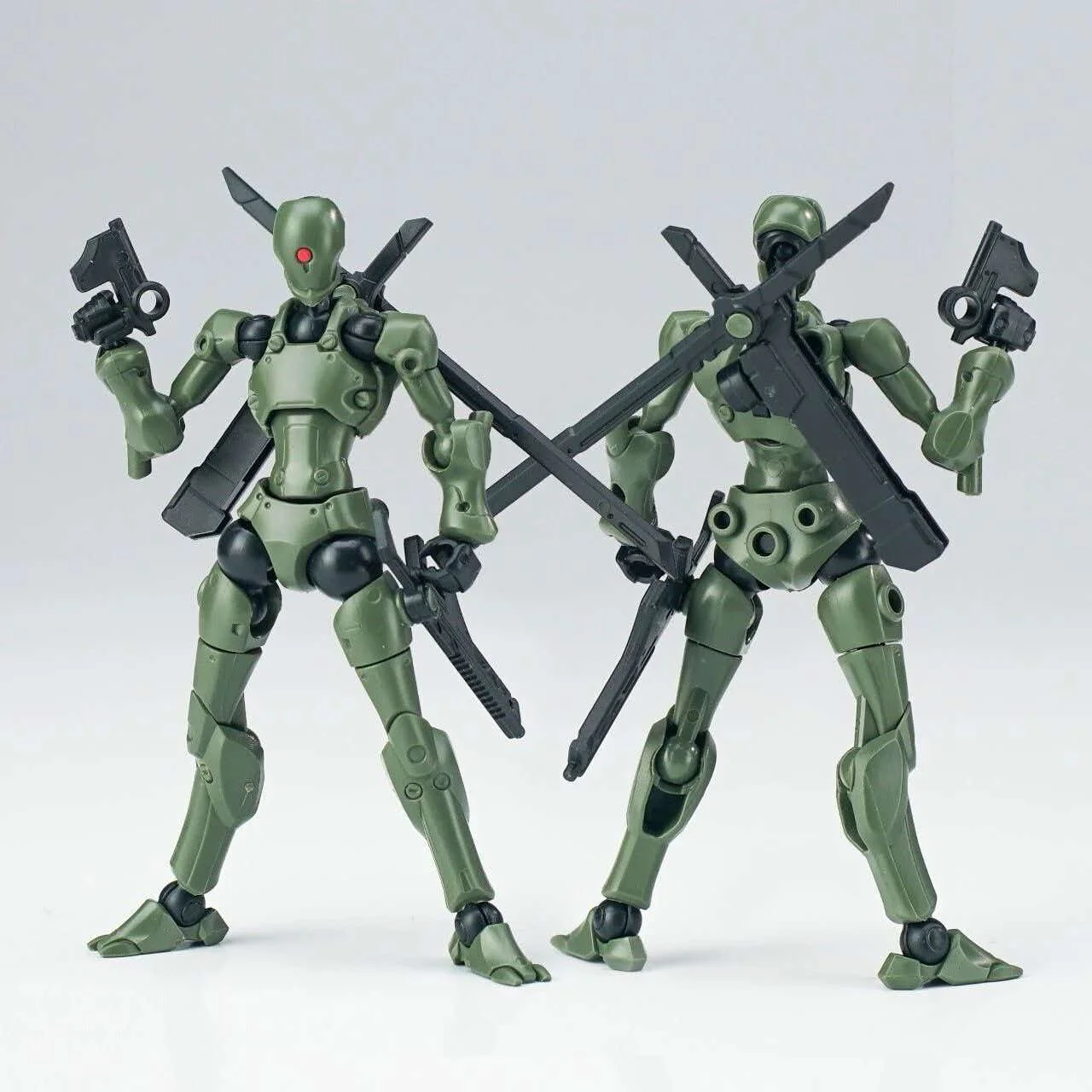 Sheik Mainland 3MIN-A 1/28 2.5inch XENOSTRIKE Mini Blind Box 6 Colors Random POK Material High Articulated Model Kit Hobby DIY