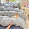 Pre-Washed Microfiber Duvet Cover Set with 2 Pillowcases - Ultra Soft Wrinkle-Resistant Bedding Set, Hypoallergenic & Breathable 4