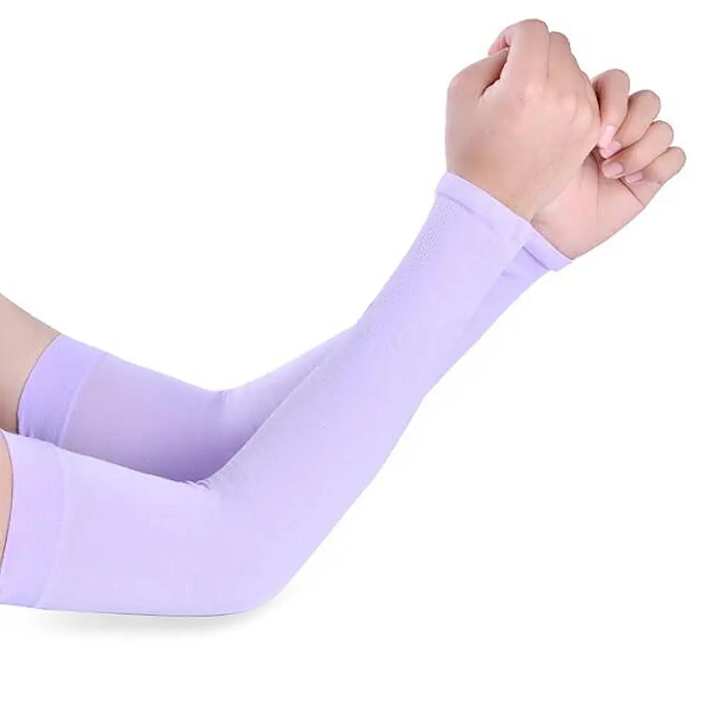 

Anti-sunburn Sleeve UV Protection Hand Cover Running Fishing Cycling Protector Solar Arm Cover Unisex Cooling Arm Sleeves