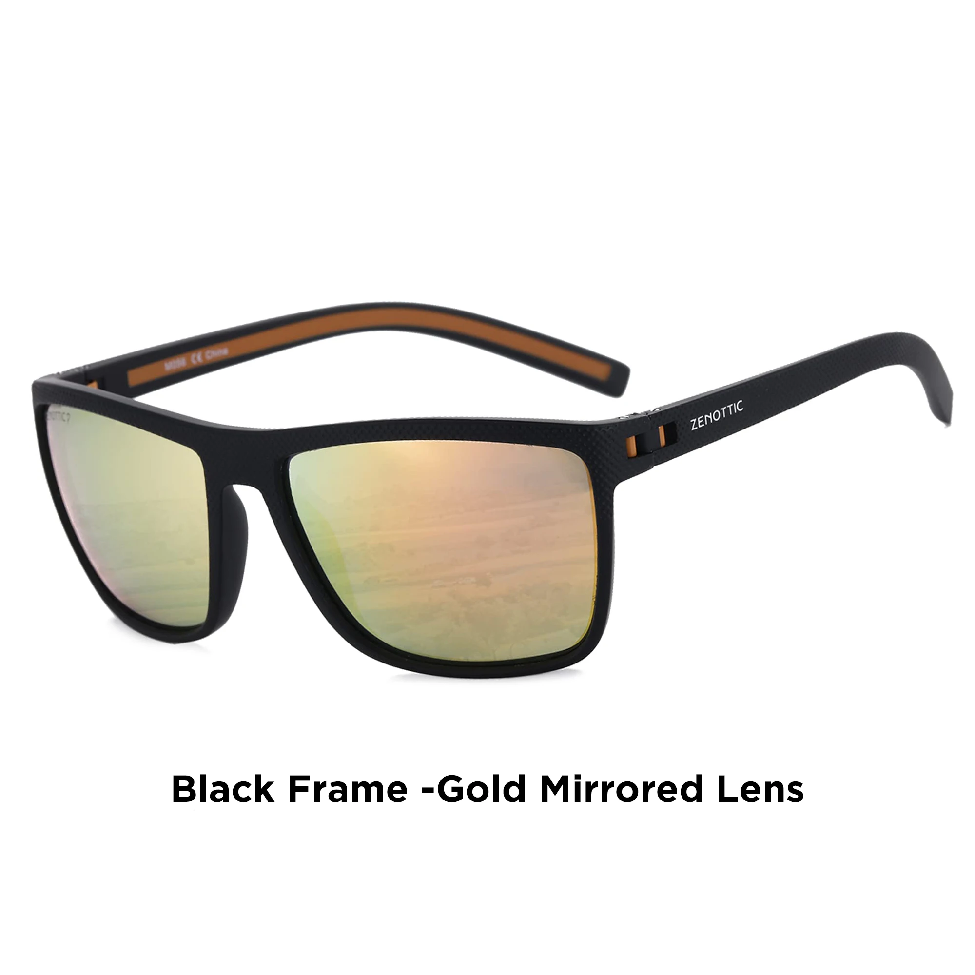 ZENOTTIC Square Sunglasses Black 5