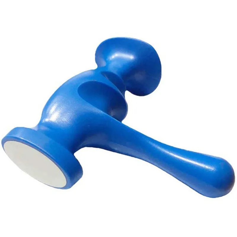 T-shaped Thumb Finger Pressure Physiotherapy Full Body Massager Stick Trigger Point Deep Tissue Muscle Pain Relief
