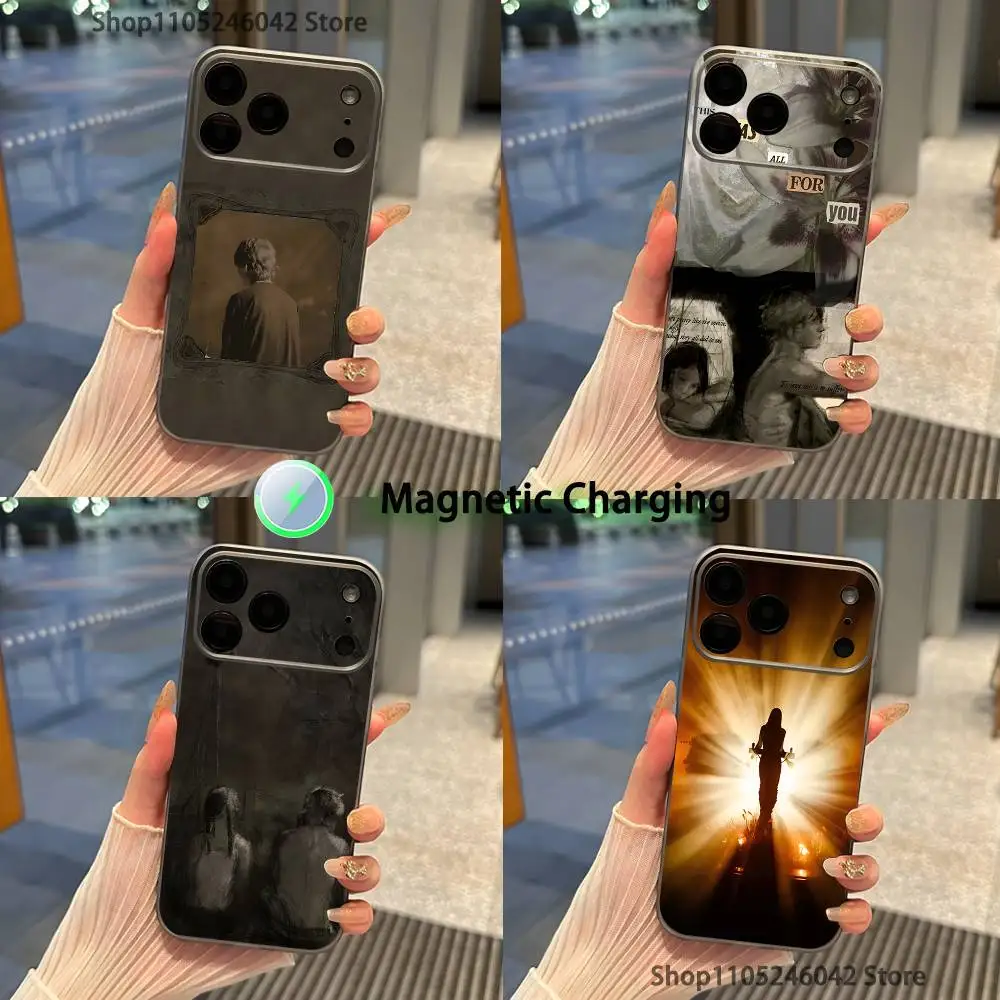 

E-Ethel Cain Willoughby Tucker Perverts Transparent gray Phone Case For iPhone 17,16,15,14,13,12,Pro,Max,Plus Magnetic Charging