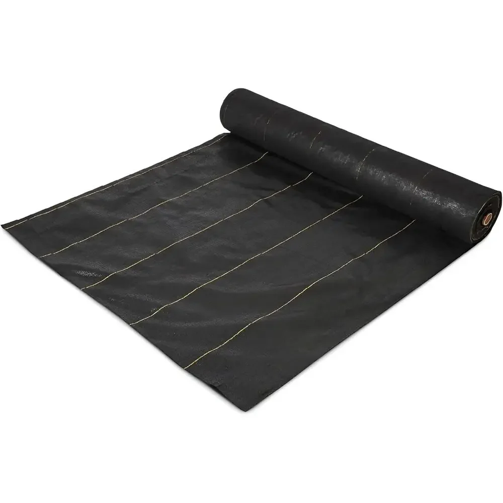 

Heavy-Duty 3.2 oz Fabric Ground Cover Mat for Garden, Greenhouse, and Outdoor Landscaping Protection
