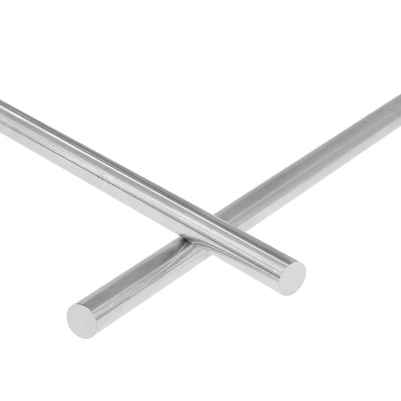 2pcs 6mm 8mm 10mm 12mm 400mm linear shaft 3D printer parts 8mm 400mm Cylinder Chrome Plated Liner Rods axis