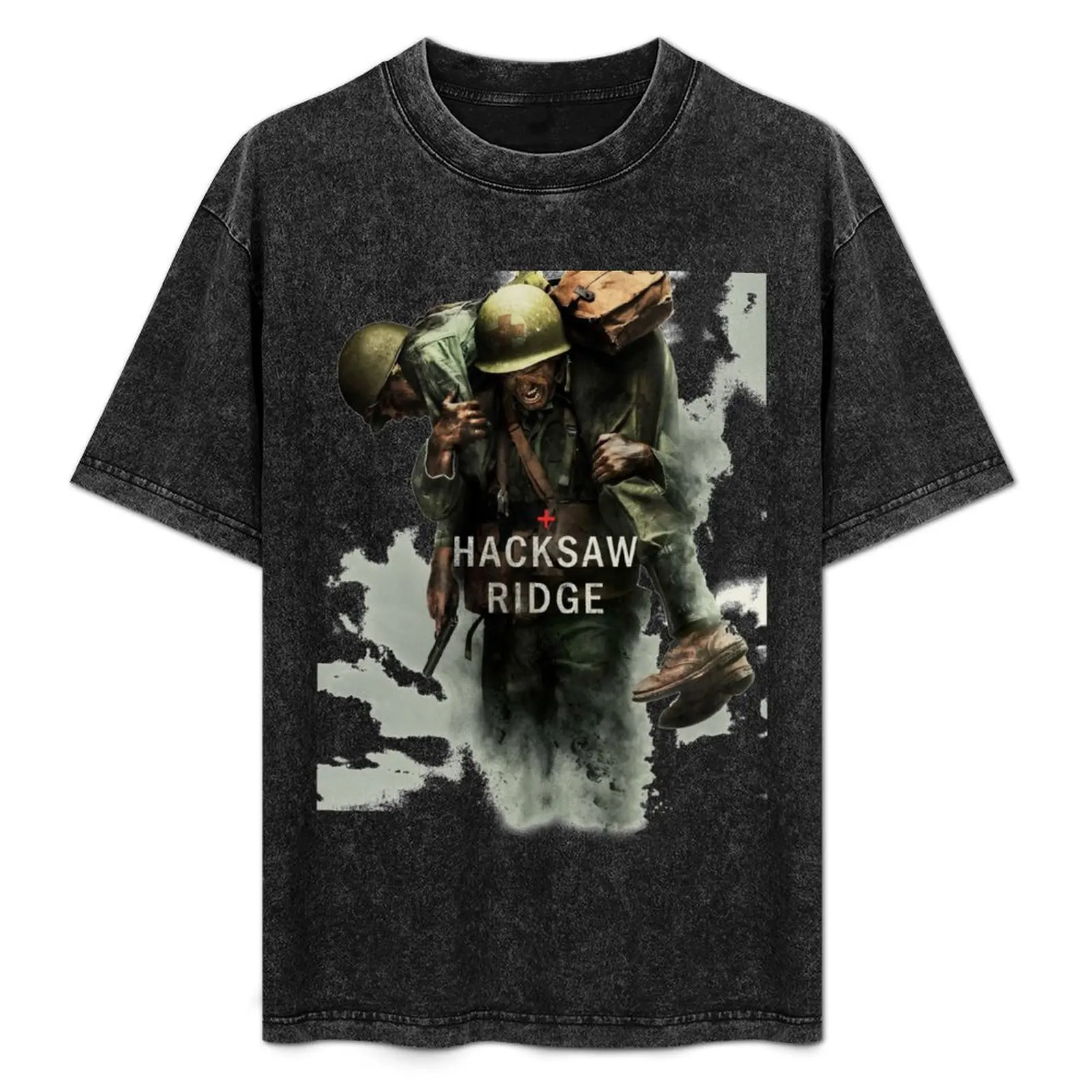 

Hayleyart Custom Sticker of Hacksaw Ridge hy01 T-Shirt kawaii clothes croswit shirt man funny costumes slim fit t shirts for men