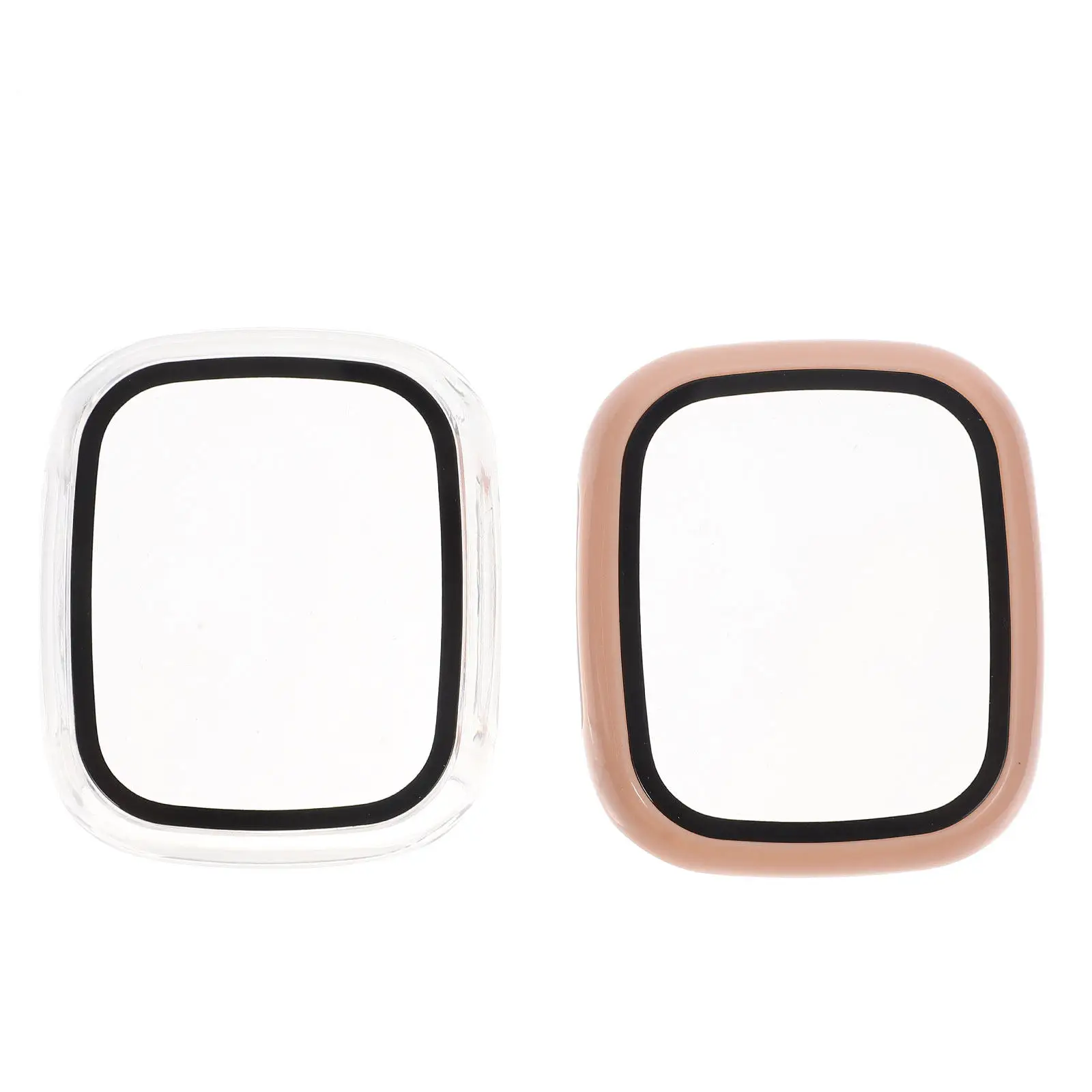 

2 шт. детские защитные чехлы для часов из поликарбоната, полностью закрывающие, противоударные, с защитой от царапин, легко снимаемые, совместимые защитные пленки для экрана