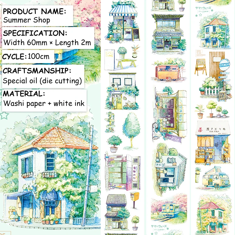 2 متر/لفة قبل قطع متجر الراحة اشي الشريط منزل شريطٌ لاصق ملصقات بمادة لاصقة الزخرفية لمجلة سكرابوكينغ مخطط