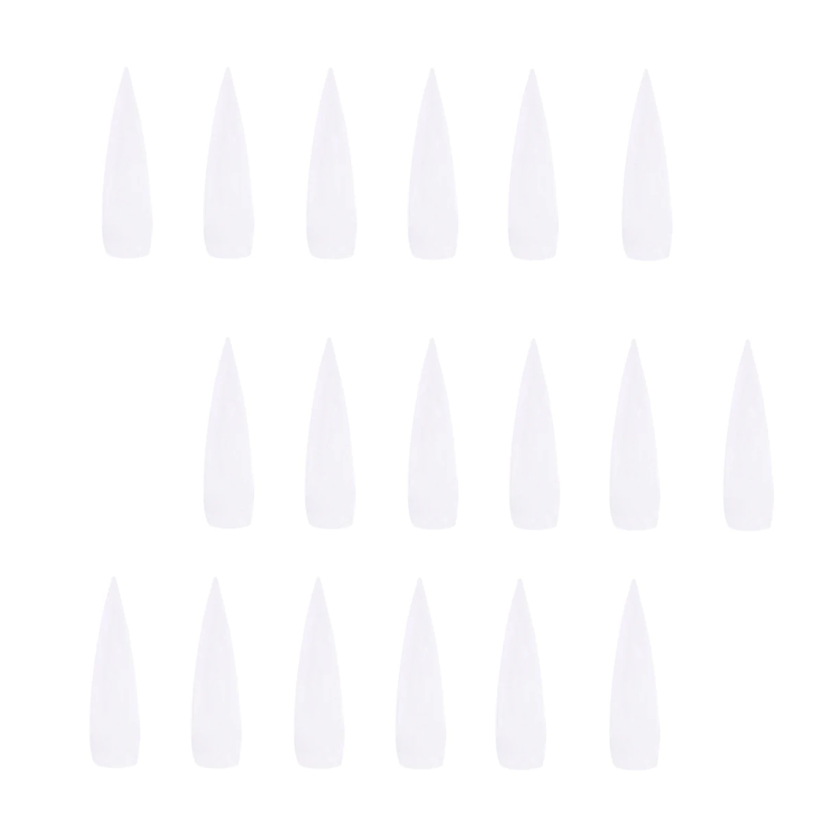 

500 Pcs Nail Stickers Fake Nails Tips Full Coverage Manicure Accessories Long False